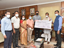 AIDC Ltd donated Rs 1 crore to CM Relief Fund