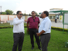 Managing Director, AIDC visiting IGC Balipara on 09.08.19